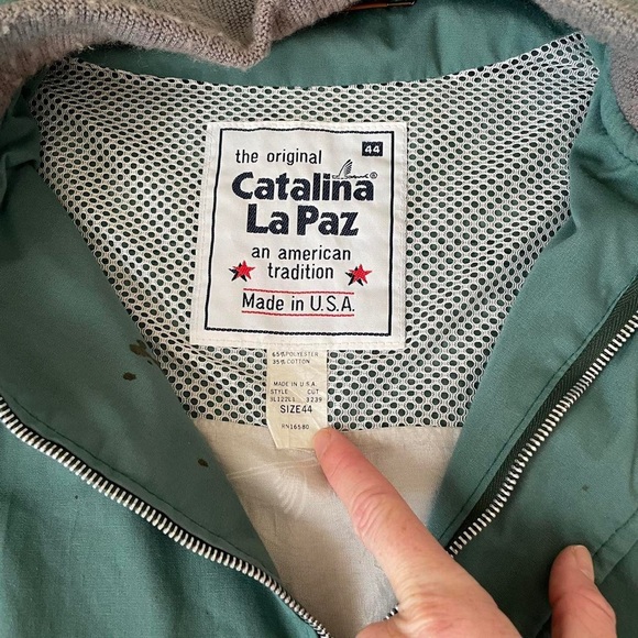 Vintage Catalina Sage Bomber Jacket - Picture 4 of 4